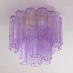 Lampada da soffitto Tubes di Murano