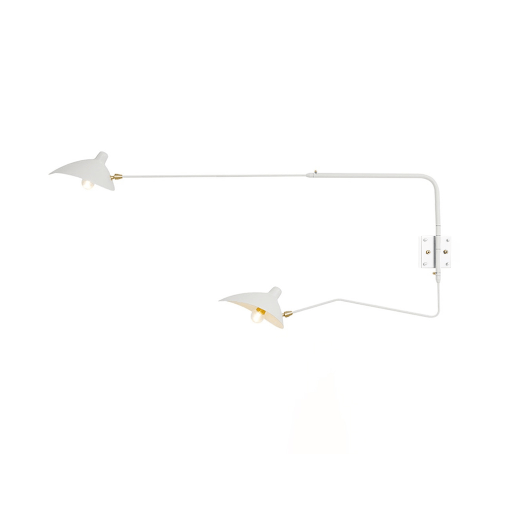 Lustra Applique Parete Un Braccio Linee Delicate Elegante