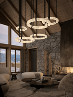 Lampada a sospensione Oslo Alabaster A