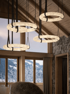 Lampada a sospensione Oslo Alabaster A