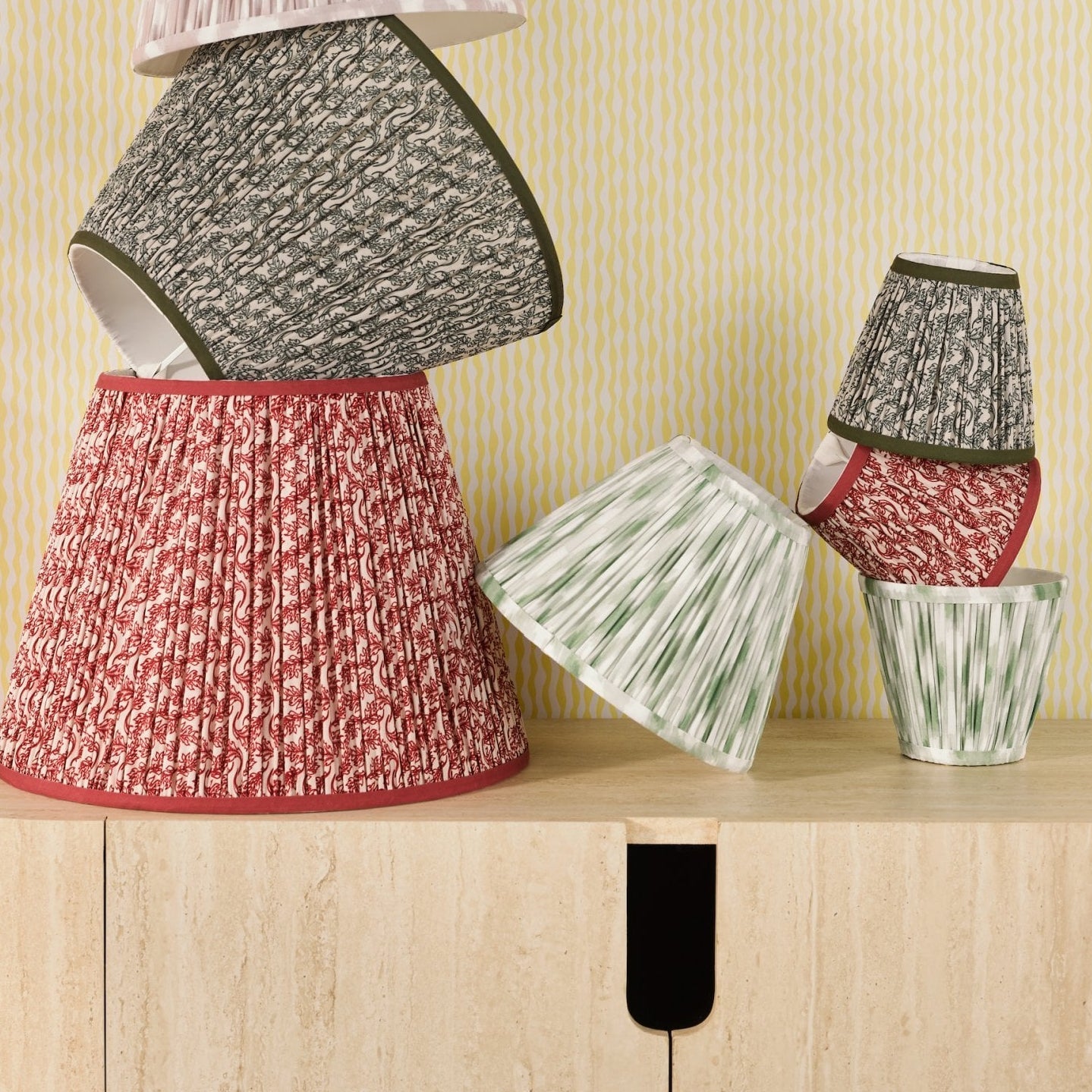 Shade Empire in Cotone Rosso Esther 15cm