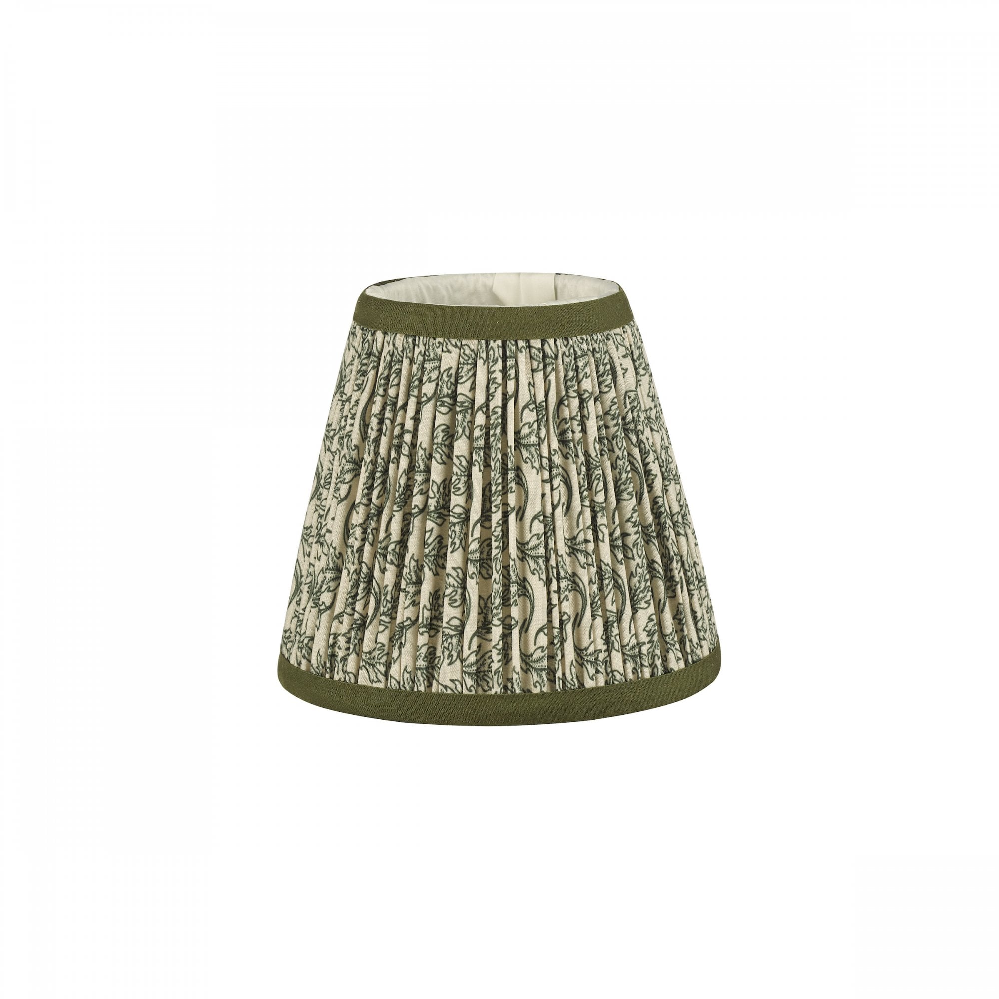 Sfumatura Empire in Cotone Verde Esther 15cm