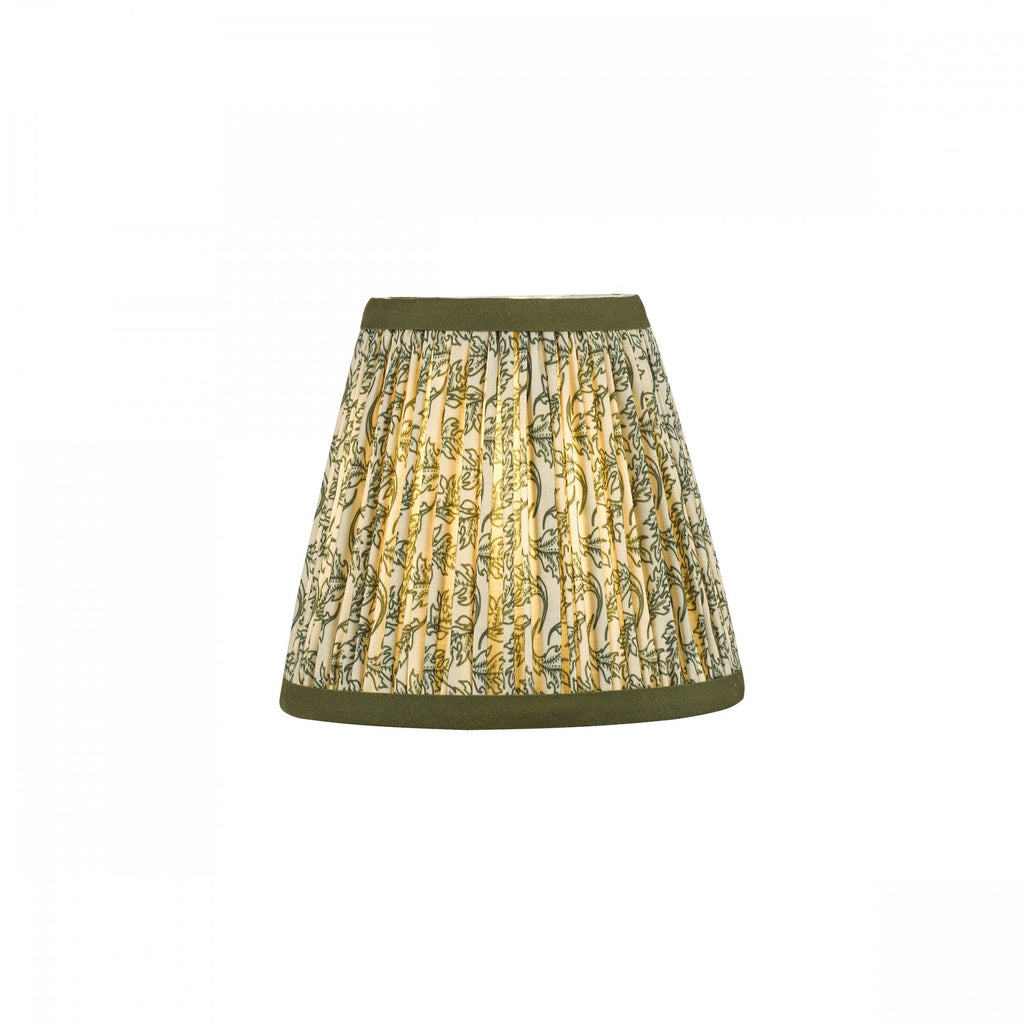 Sfumatura Empire in Cotone Verde Esther 15cm