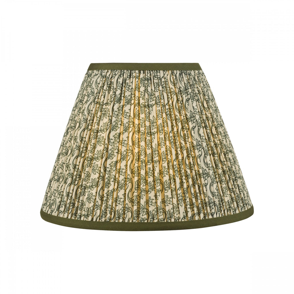 Paralume Empire in Cotone Verde Esther 30cm