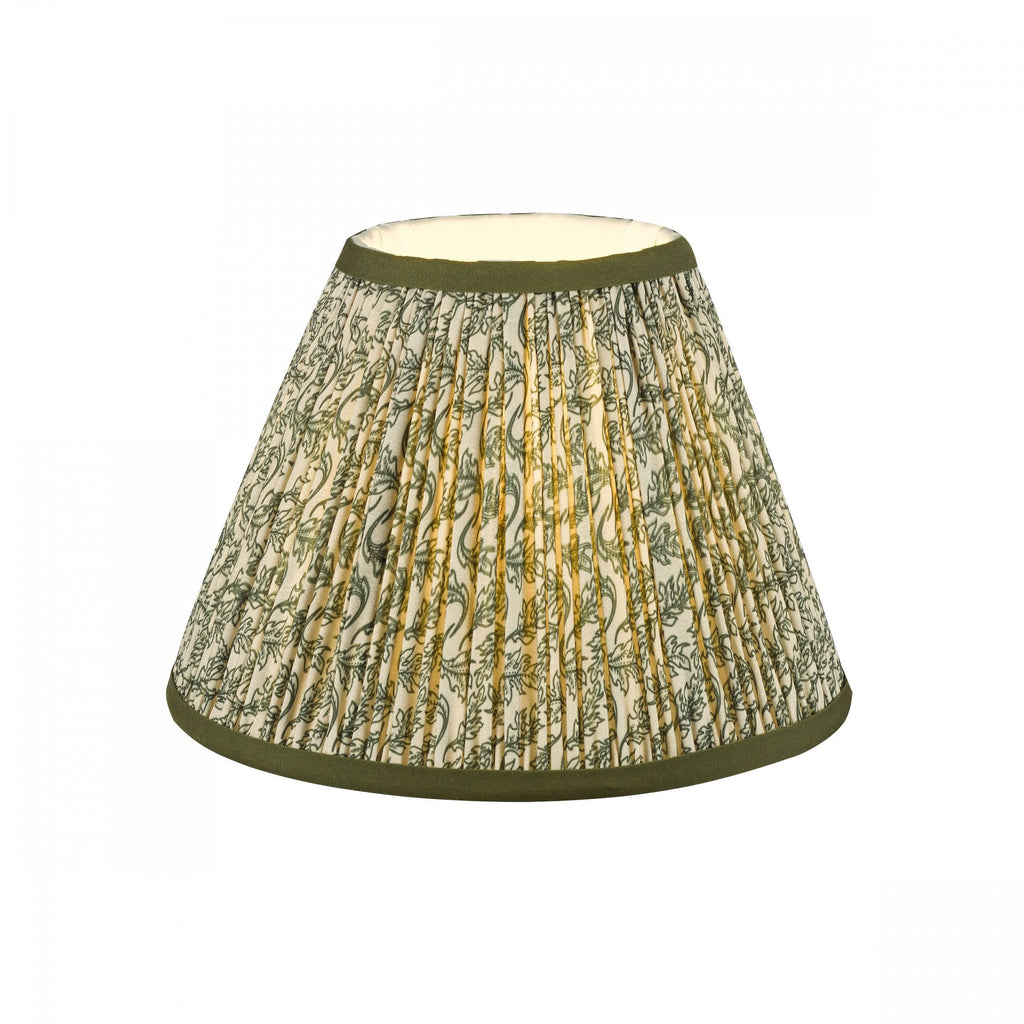 Paralume Empire in Cotone Verde Esther 25cm