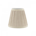 Paralume Didina in Lino Naturale a Tamburo Svasato 15cm