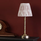 Shade Empire in Cotone Ikat Taupe 15cm