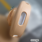 Ventilatore a soffitto LED semincasso in acrilico senza pale in stile nordico contemporaneo per camera da letto