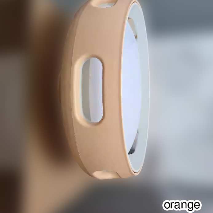 Ventilatore a soffitto LED semincasso in acrilico senza pale in stile nordico contemporaneo per camera da letto