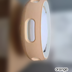 Ventilatore a soffitto LED semincasso in acrilico senza pale in stile nordico contemporaneo per camera da letto