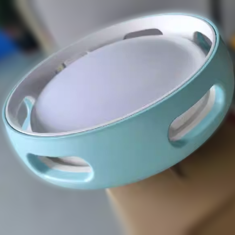 Ventilatore a soffitto LED semincasso in acrilico senza pale in stile nordico contemporaneo per camera da letto