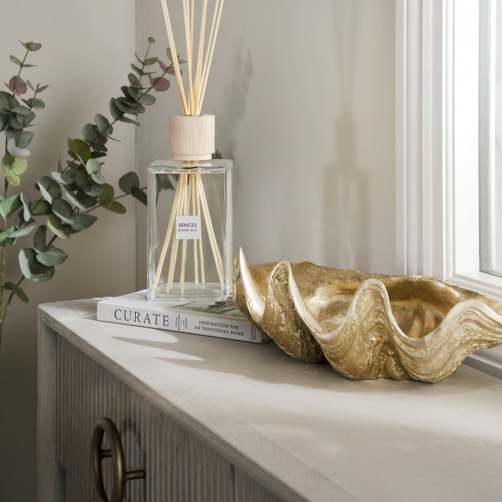 Decorazione Grande Conchiglia d'Oro