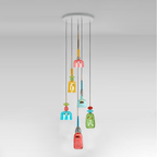 Lampada a sospensione Colorful Candy
