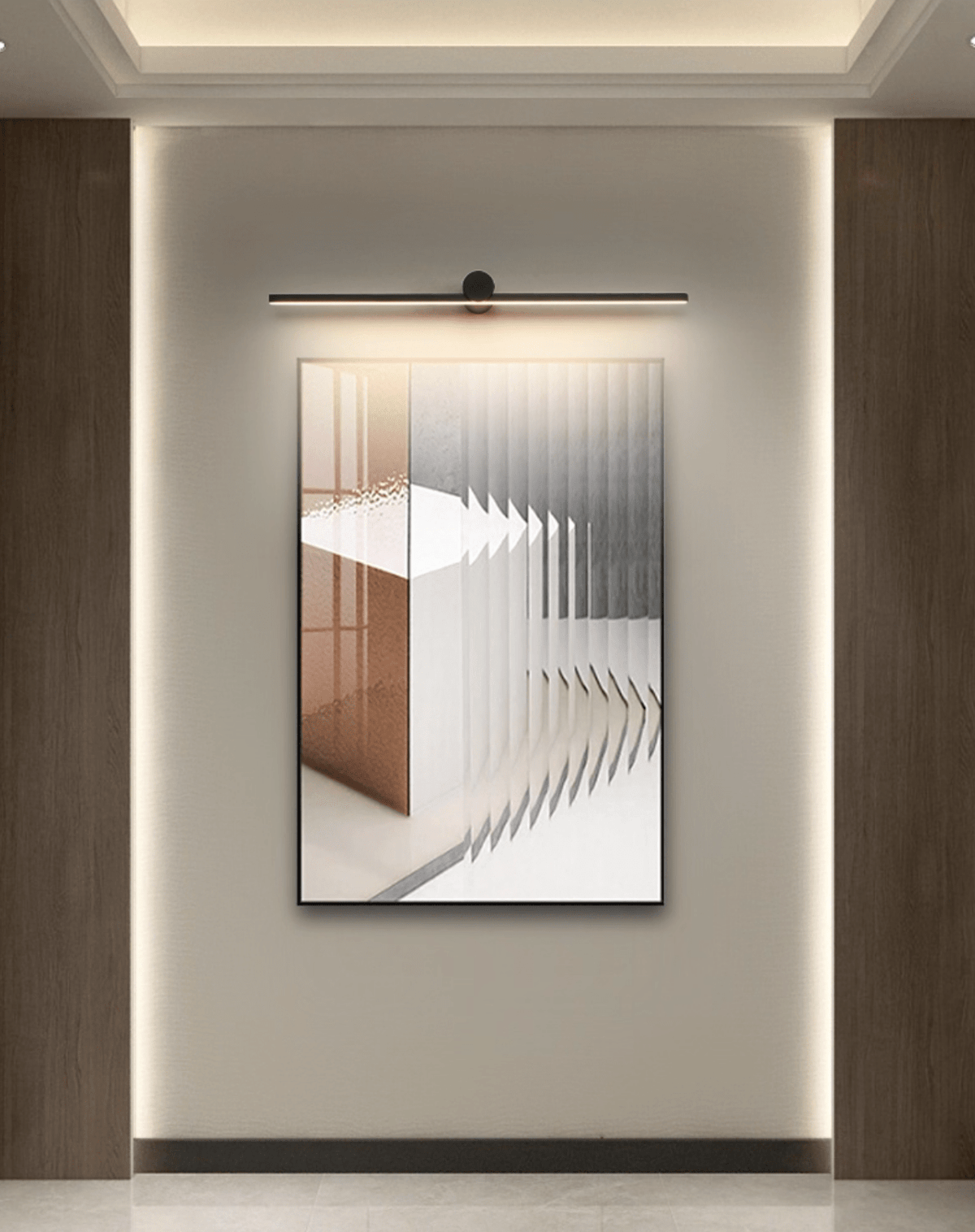 Lampada da Parete Ricaricabile Lumen Trace