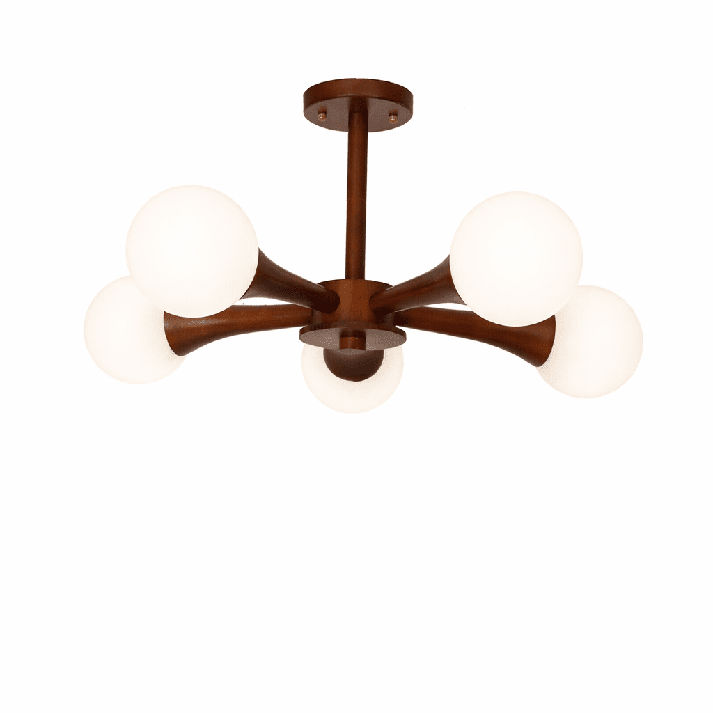 Candelabro in Legno Nera