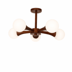 Candelabro in Legno Nera