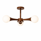 Candelabro in Legno Nera