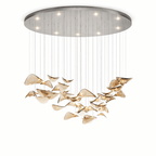 Lampadario a Foglia Fluttuante Wave