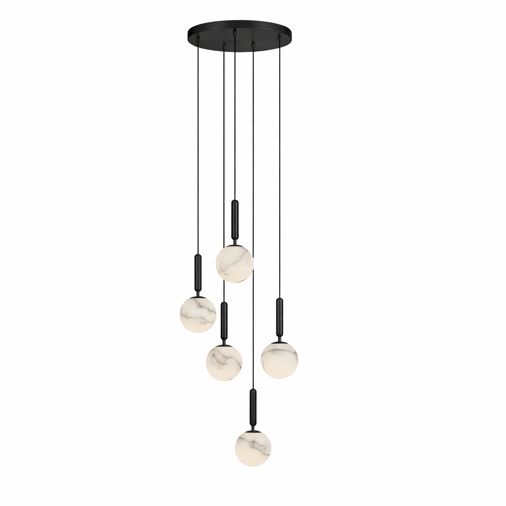 Lampada a Sospensione in Alabastro Bosso