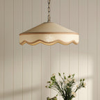 Lampada a Sospensione Buckenham Wood & Braided Ivory