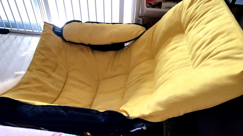 Poltrona Recliner Pieghevole Curva Rettangolare Rivestita in Ferro Scandinavo Contemporaneo per Soggiorno