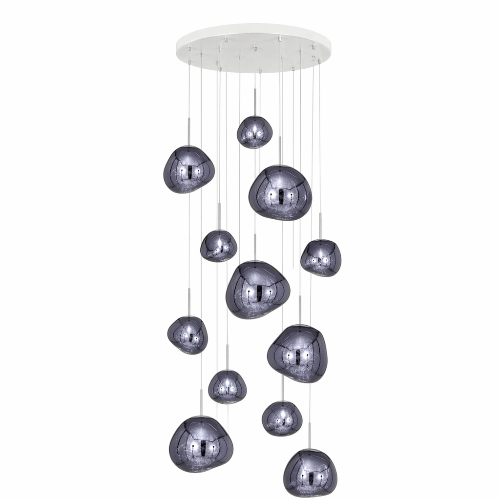 Lampada a sospensione Multi Lava Rotonda