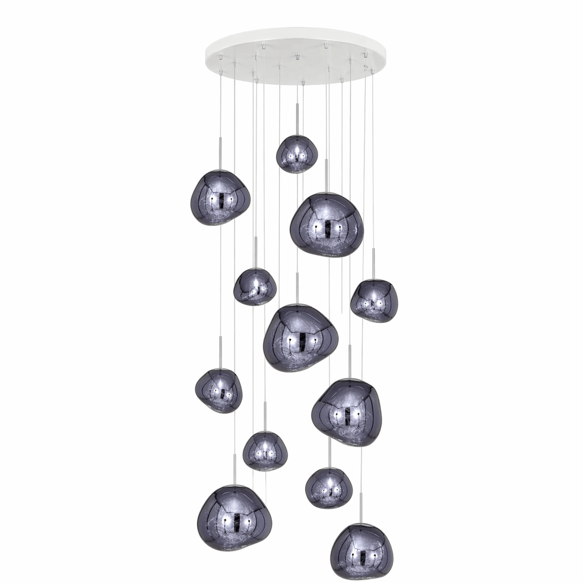 Lampada a sospensione Multi Lava Rotonda