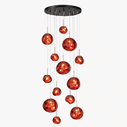Lampada a sospensione Multi Lava Rotonda