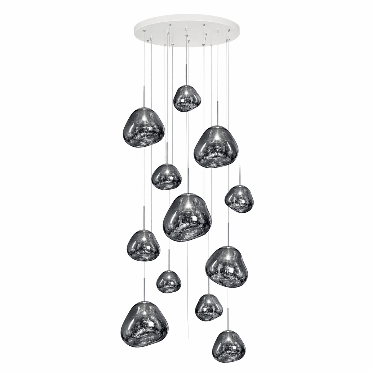 Lampada a sospensione Multi Lava Rotonda