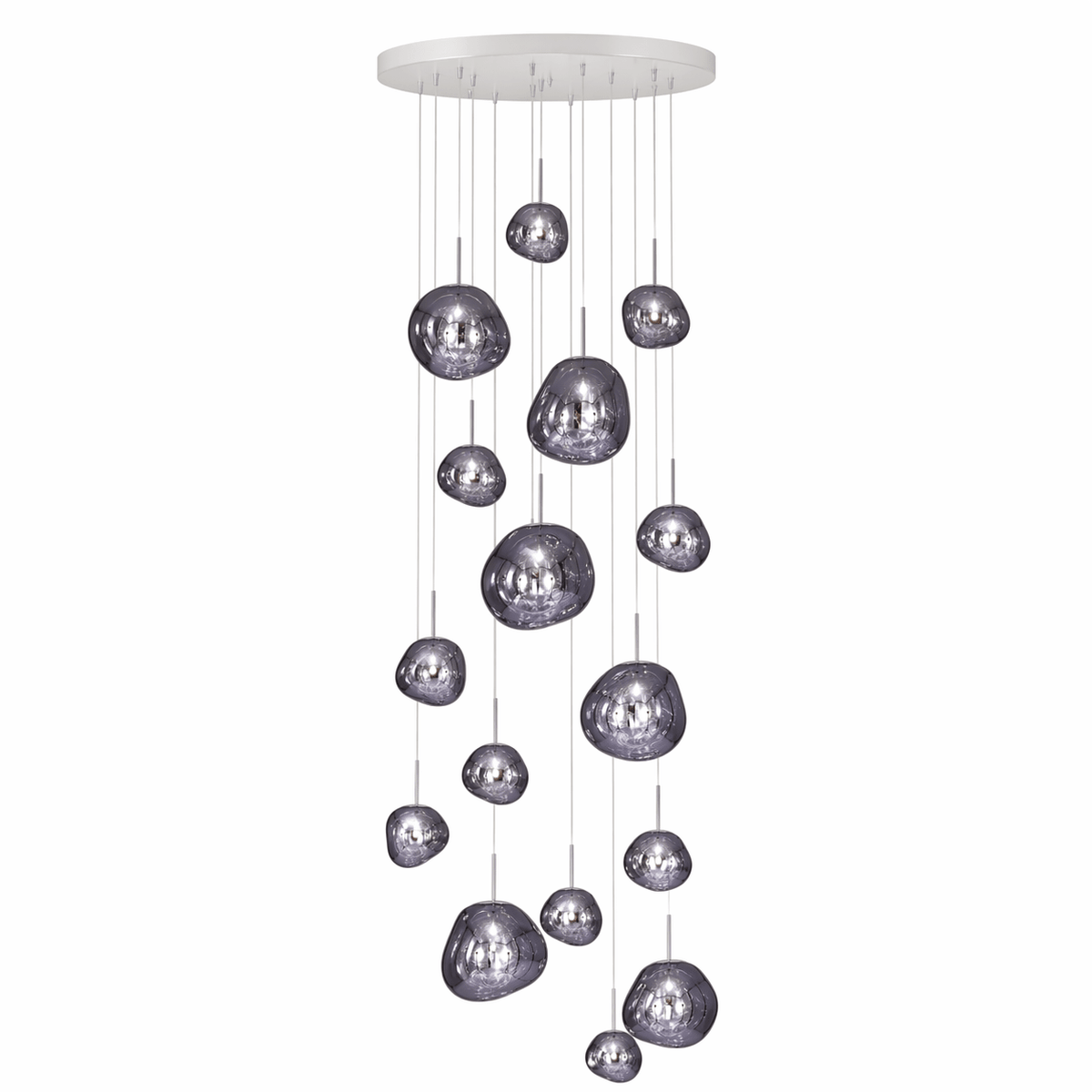 Lampada a sospensione Multi Lava Rotonda