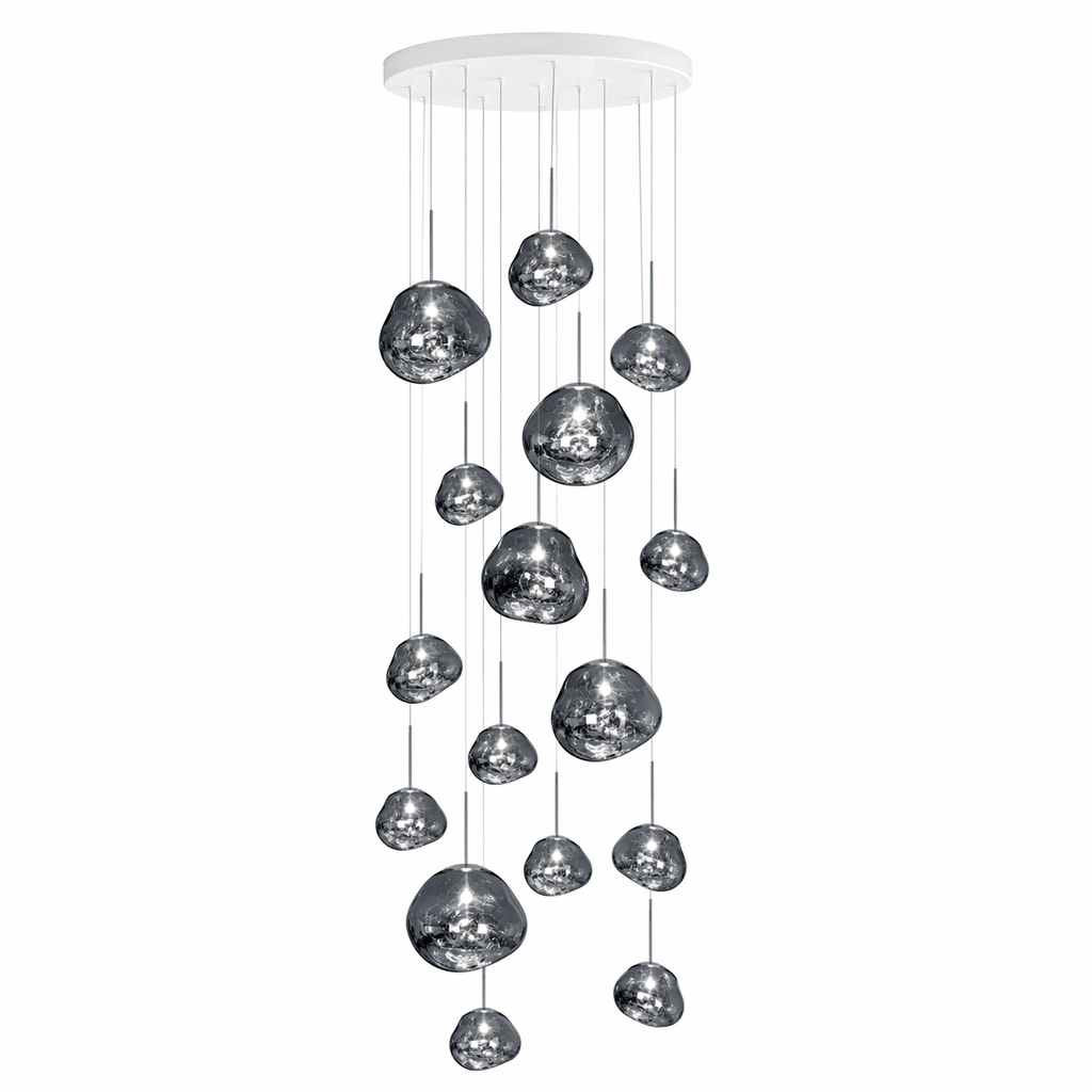 Lampada a sospensione Multi Lava Rotonda