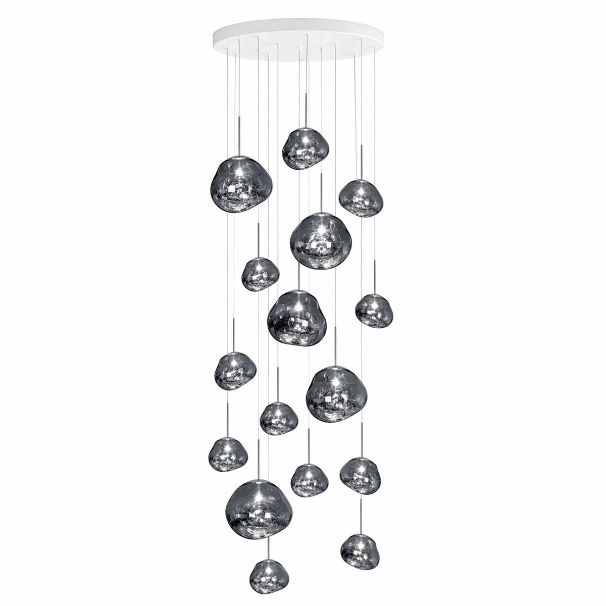 Lampada a sospensione Multi Lava Rotonda