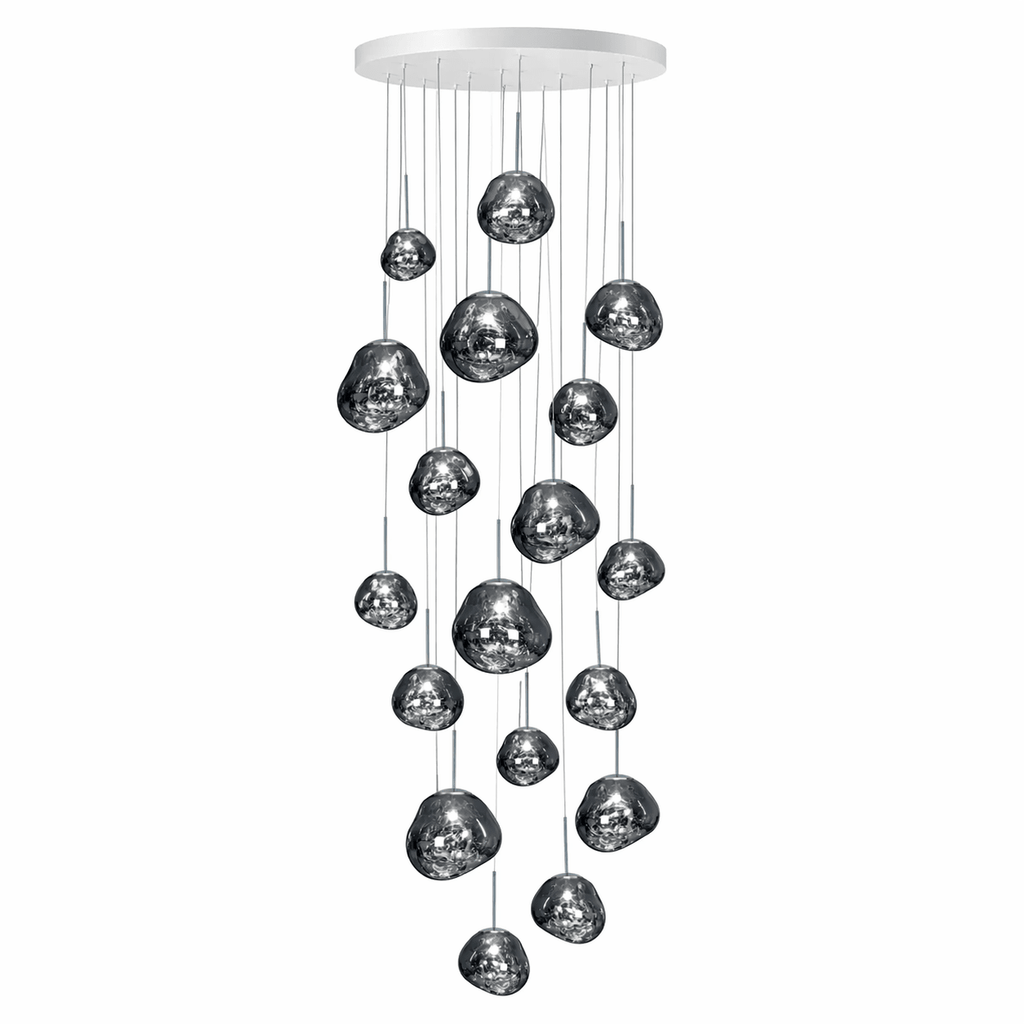 Lampada a sospensione Multi Lava Rotonda