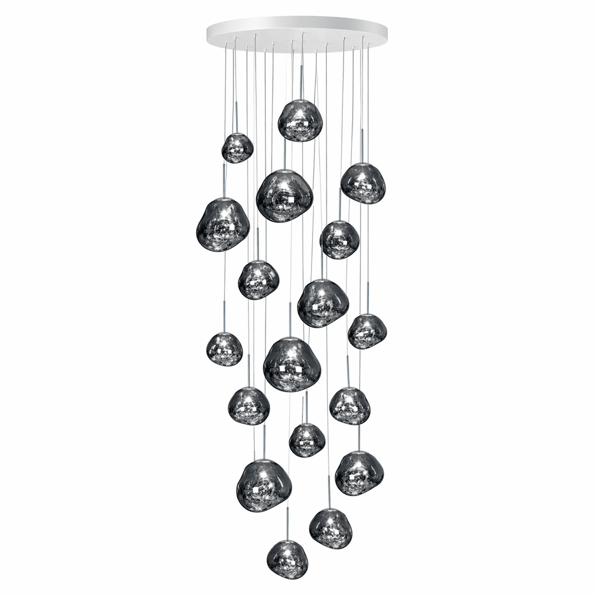 Lampada a sospensione Multi Lava Rotonda