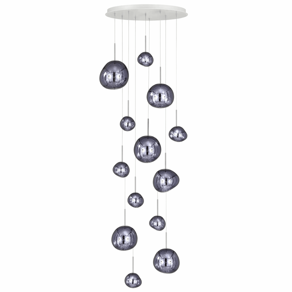 Lampada a sospensione Multi Lava Rotonda