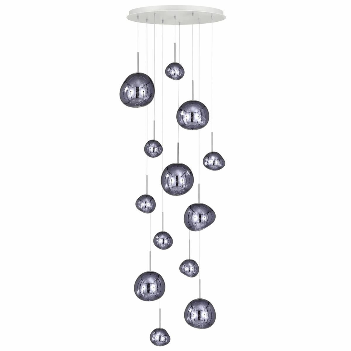 Lampada a sospensione Multi Lava Rotonda