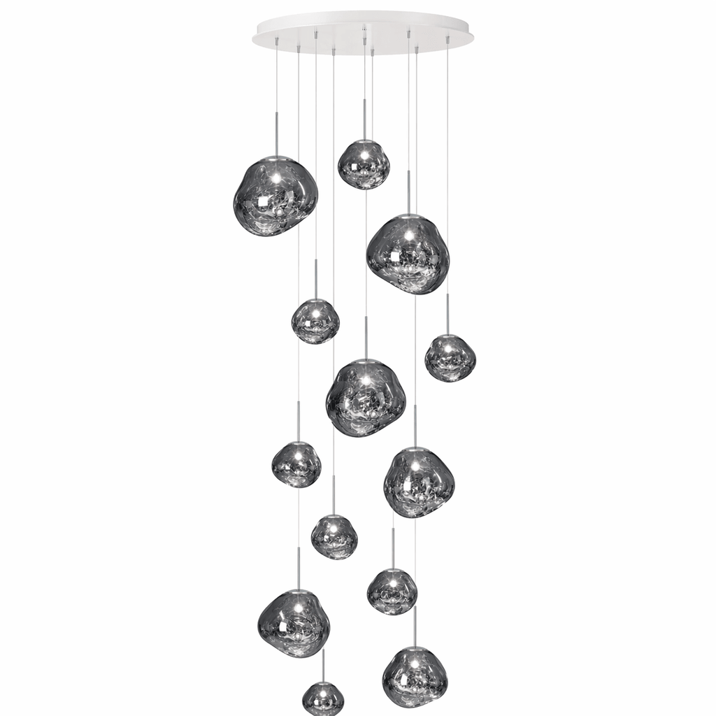 Lampada a sospensione Multi Lava Rotonda