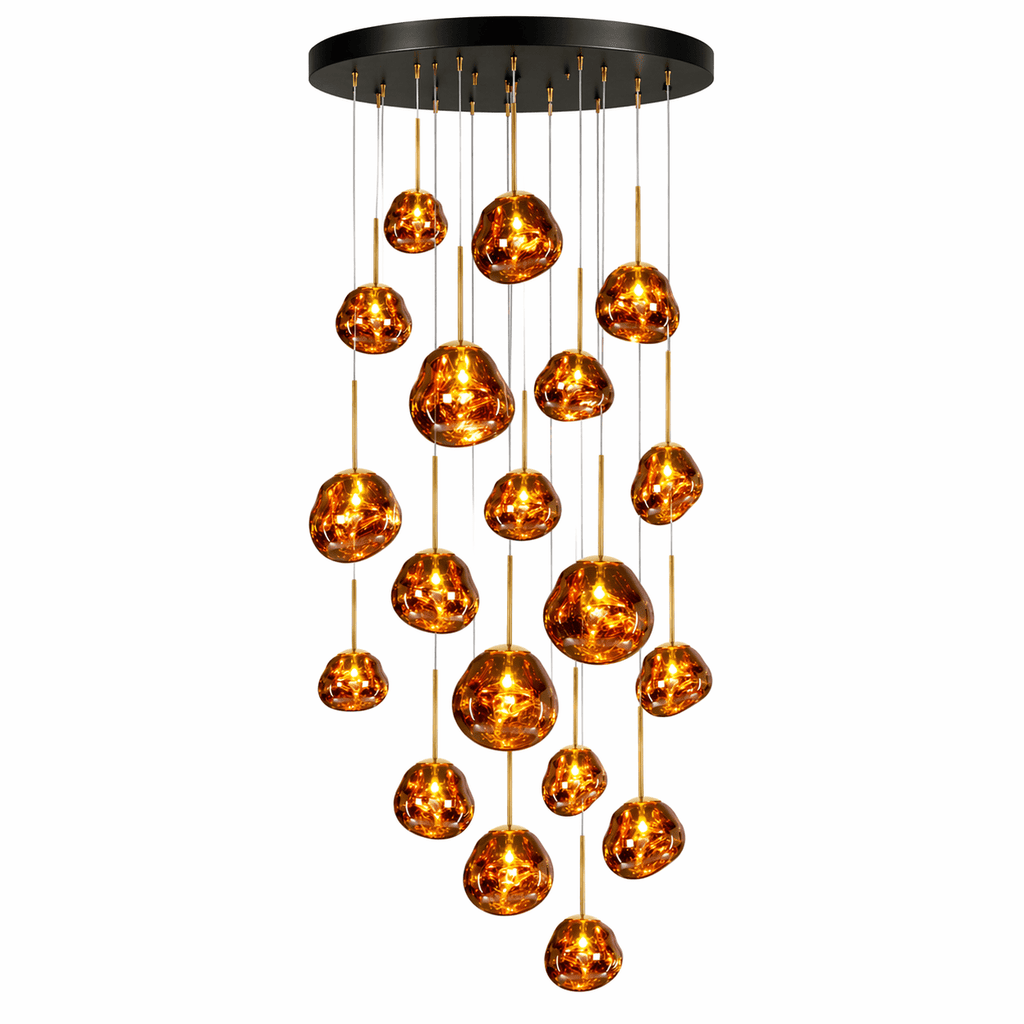 Lampada a sospensione Multi Lava Rotonda