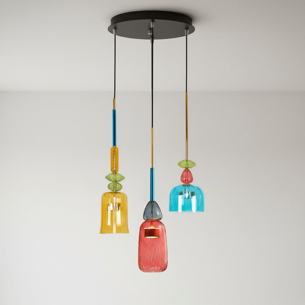 Lampada a sospensione Colorful Candy