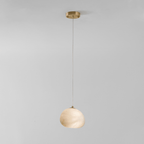 Lampada a sospensione Pebbles in Alabastro