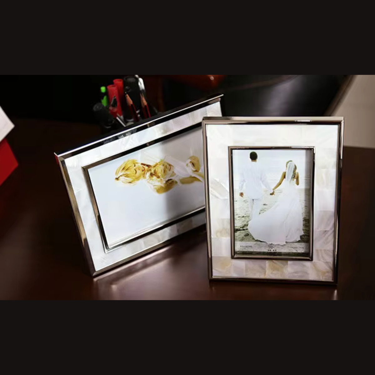 Cornice per foto Adelina e Orologio da Tavolo