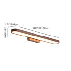 Lampada da parete moderna minimalista circolare in alluminio LED per specchio da bagno