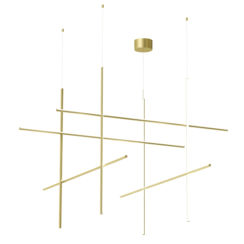 Lampadario Lineare Gridline
