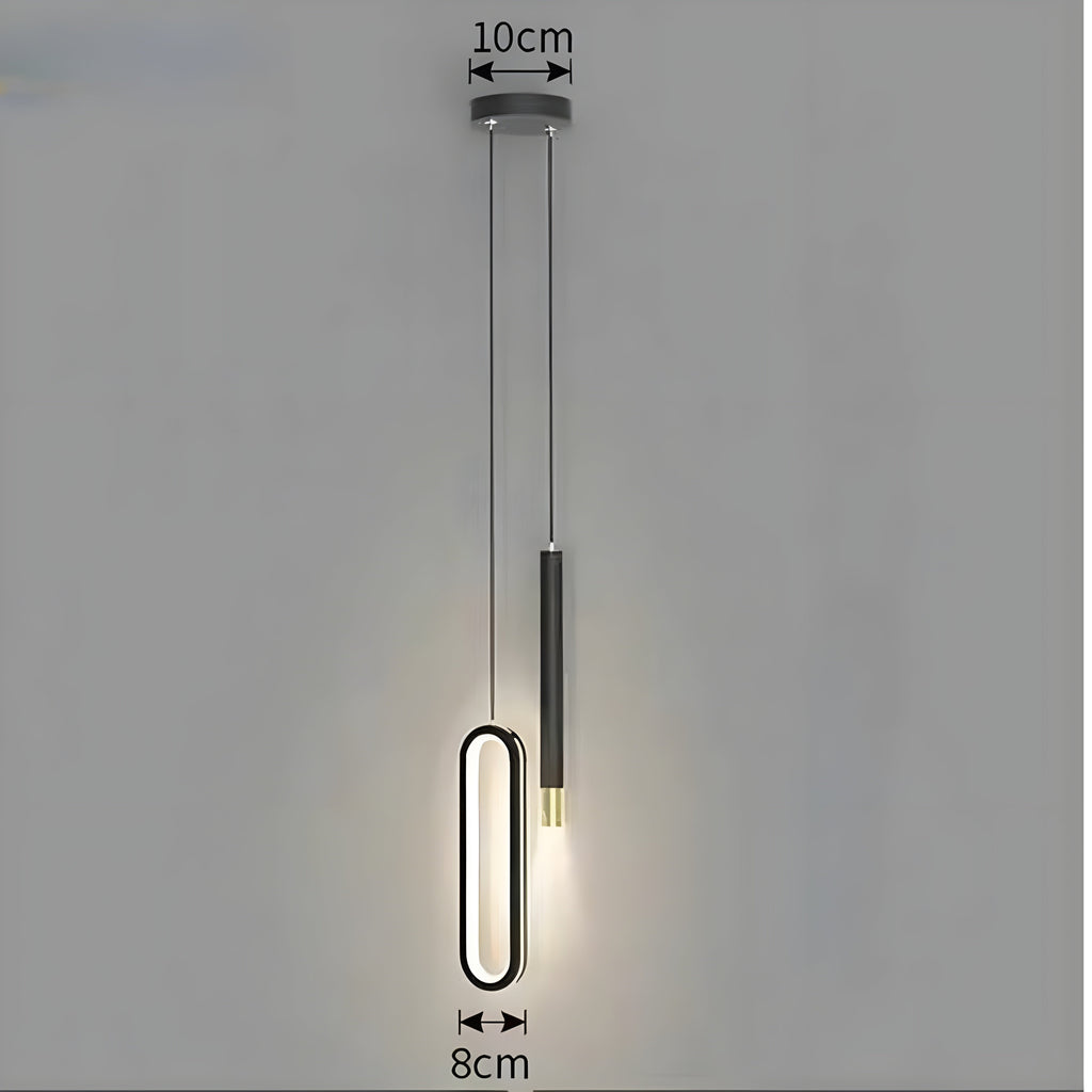 GildedGlow Light - Lampada a sospensione LED decorativa