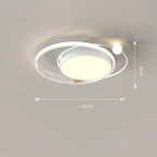 Lampada da soffitto rotonda in acrilico elegante