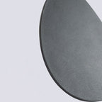 Lampada da Parete Minimalista Rotonda a LED da 1 Luce per Interni ed Esterni