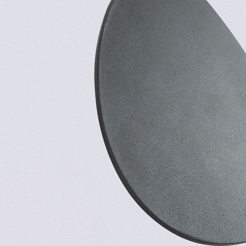 Lampada da Parete Minimalista Rotonda a LED da 1 Luce per Interni ed Esterni