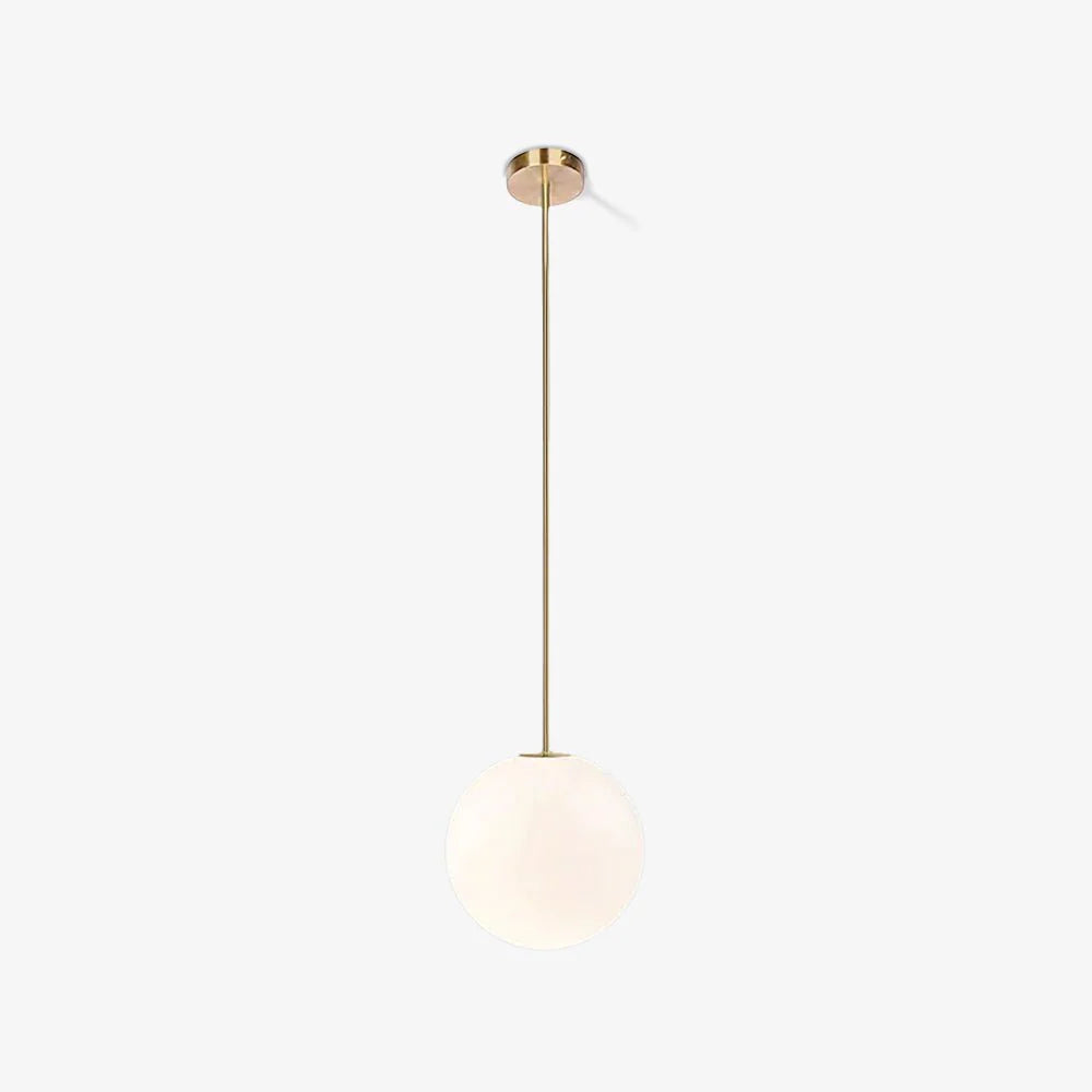 Lampada a Sospensione Minimalista in Ottone