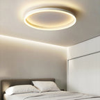 Lampada da soffitto a LED circolare minimalista nordica in ferro e acrilico