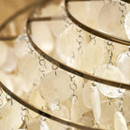 Lampadario Moderno a Forma di Conchiglia